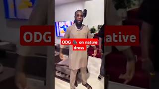 Burna Boy on native dress trendingshorts viralshorts shorts sub shortsfeed subscribe burnaboy [upl. by Ekoorb524]