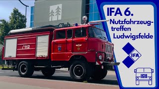 6 IFA Nutzfahrzegtreffen Ludwigsfelde I IFA Trucks W50 L60 I Germany [upl. by Adlesirg505]