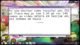 como baixar e instalar pes 2014 para pc [upl. by Ataeb]