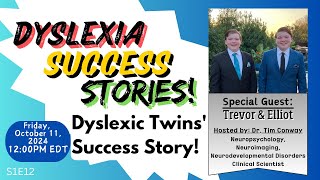 Dyslexic Twins Success Story [upl. by Illah]