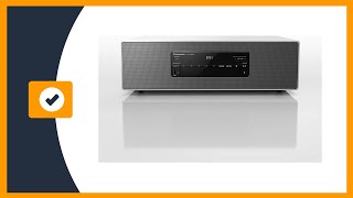 Panasonic SCDM504EGW  Micro HiFi 40 W RMS Digital Dab CD FM Bluetooth USB AUX [upl. by Mozelle]