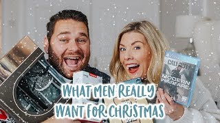 CHRISTMAS GIFT GUIDE FOR MEN WHAT GUYS REALLY WANT  KATE MURNANE [upl. by Erlewine926]