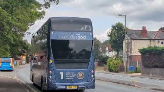 Here is the Stagecoach Gold 10778 in Farnborough Friday 26 July 2024 [upl. by Ecinert]