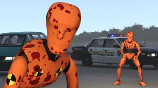 Escape from the Dead Zone – Crash Test Zombies – BeamNG Drive  Demolition Republic [upl. by Stevie363]