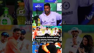 Ravichandran Ashwin retires from playing international cricket matches  ravichandranashwin ashwin [upl. by Nwahsram439]