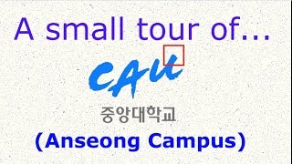 A small guide of Chung Ang university from Korea [upl. by Hplodnar]