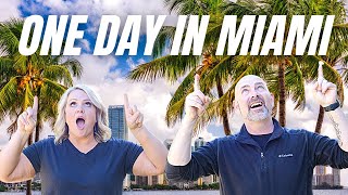 HOW TO SPEND ONE DAY IN MIAMI FLORIDA [upl. by Lynden]