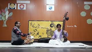 Esraj  RaagTodi  Alisha Abhishek Kadam  Mount Carmel School  Shantiniketan Gharana [upl. by Maibach]