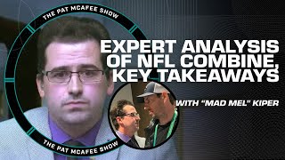 MAD MEL Kiper reacts to 2024 NFL Combine  The Pat McAfee Show [upl. by Trinette954]