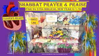 SHABBAT PRAYER amp PRAISE IYAR 24 5784 6124 [upl. by Bisset224]