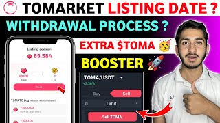 Tomarket listing season  Tomarket new update today  Tomarket Airdop withdrawal [upl. by Howlond216]