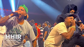 THE LOX VS DIPSET VERZUZ quotLOX WILDING OUTquot STAGE FOOTAGE [upl. by Enitsuj]