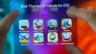 8 Best Thomas amp Friends Games for iOS  Gogo Thomas Magic Tracks Express Delivery Thomas Minis [upl. by Ahsilahs327]