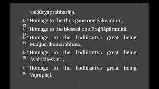 The Noble Vaiduryaprabha Dharani Audiobook w text Tr Adam C Krug r Angus Cargill [upl. by Dael]