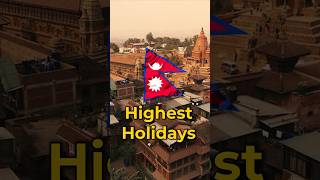 Why Nepal Has The Highest Holidays in the World  100 Days Holiday [upl. by Weinrich614]