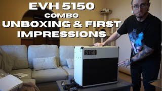 EVH 5150 112 ICONIC  Unboxing and First Impressions [upl. by Osi8]