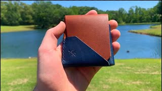 Open Sea Leather Co  Houbei 20 Wallet Review [upl. by Osner]