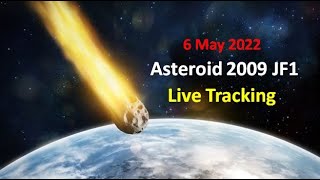 Live Tracking Asteroid 2009 JF1 close approach to Earth [upl. by Assiral]