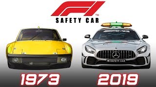 F1 SAFETY CARS  EVOLUTION 19732019 [upl. by Aileda713]