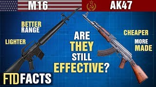 The Differences Between The M16 and AK47 [upl. by Schnurr]