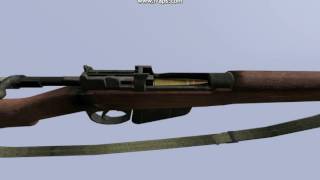 Lee Enfield reload animation [upl. by Yeclek369]