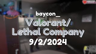 922024  zen gaming Valorant Lethal Company [upl. by Nwahsar458]