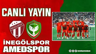 İNEGÖLSPOR  AMEDSPOR CANLI YAYIN  TFF 2LİG  15HAFTA [upl. by Alyhs]