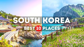 Amazing Places to visit in South Korea  Travel Video [upl. by Nerhtak]