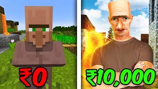 Spending 10000 Rs In Minecraft 💵 [upl. by Junieta]