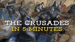 The Crusades in 5 Minutes [upl. by Yemar618]