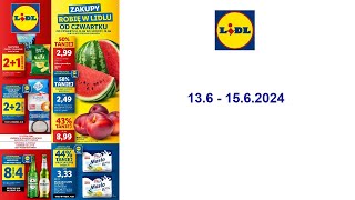 Gazetka Lidl PL  13062024  15062024  Od czwartku [upl. by Haidadej]