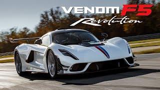 Hennessey Venom F5 Revolution Coupe  PREMIERE [upl. by Tepper]