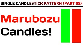 Master the Two Most Powerful Candles BULLISH amp BEARISH MARUBOZU [upl. by Nnylrats705]