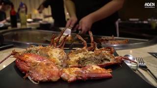 Lobster with butter amp lime  Food in Bangkok  Teppanyaki [upl. by Sedecrem491]