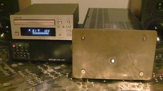 Class A Amplifier Homemade  LINN LK1 Preamplifier amp Teac Ls100 [upl. by Zasuwa]