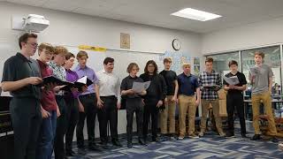 2024 tenor Bass choir Solo Ensemble 2 [upl. by Marabelle]