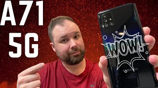 The Samsung Galaxy A71 5G Is SUPER IMPRESSIVE [upl. by Ritch64]