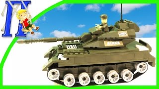 Большой Танк ЛЕГО Собираем и Играем LEGO Tank [upl. by Gregoor]