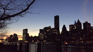 For You Who Want to Feel At Ease  Manhattan  Night View  Sun setting  Panoramic Views [upl. by Antonius]