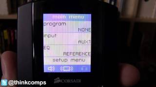 Corsair SP2500 Speaker System Controller in Action [upl. by Joane]