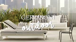 Discover the Gervasoni Outdoor Collection by Paola Navone  City [upl. by Marieann]