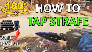 How to Tap Strafe  Basic Explanation  Demonstration Apex Legends [upl. by Vivle563]