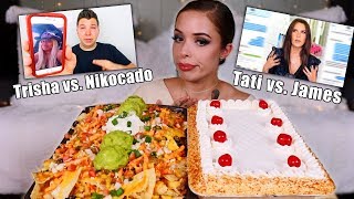 NACHOS amp TRES LECHES CAKE MUKBANG  WTF is going on with YouTubers [upl. by Cryan]