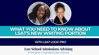 All About LSATs New Writing Portion with LSAT Logic Pro 2024  Break Into Law School® [upl. by Ottilie]