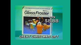 Glass Froster By Ronco Commercial 1981 [upl. by Orecic372]