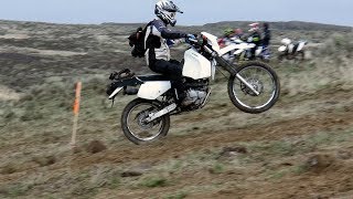 2019 Desert 100 Ironman Poker Run on DR350s [upl. by Christianity259]