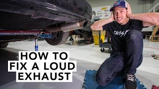 How To Fix A Loud 3Inch Exhaust [upl. by Anilev370]