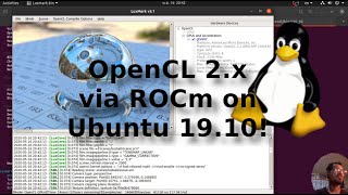 How to install OpenCL 2x via ROCm 33 on Ubuntu 1910  Mesa Driver for AMD GPU [upl. by Gnoud]