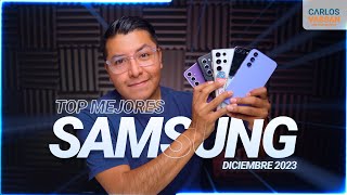 Top mejores teléfonos SAMSUNG que puedes comprar  Dic 2023 [upl. by Lali605]