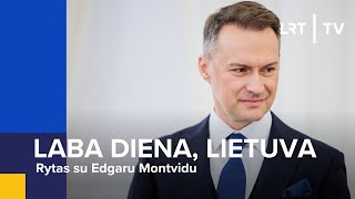 Rytas su Edgaru Montvidu  Labas rytas Lietuva  20241114 [upl. by Orvil]